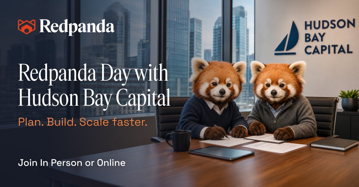 Redpanda Day × Hudson Bay Capital
