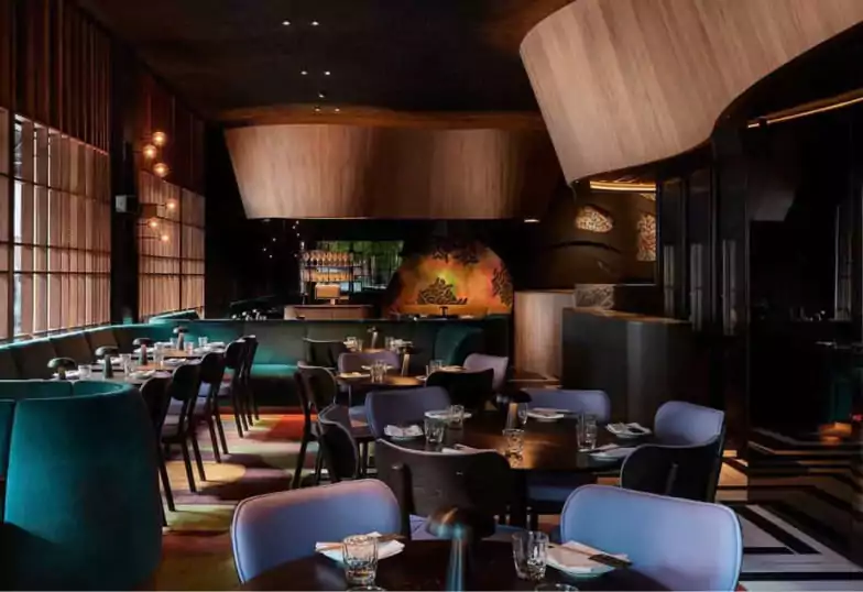 A bold and stylish Nikkei restaurant with vibrant décor and modern Japanese influences at Chotto Matte. Find gems like this with Ambl.