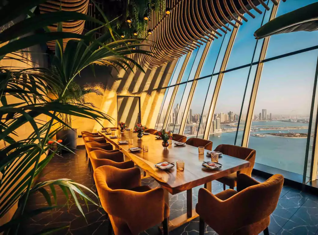 Explore Dubai's most romantic restaurants for an anniversary with exquisite dining and breathtaking views: Pierchic, The Nice Guy, and more!
