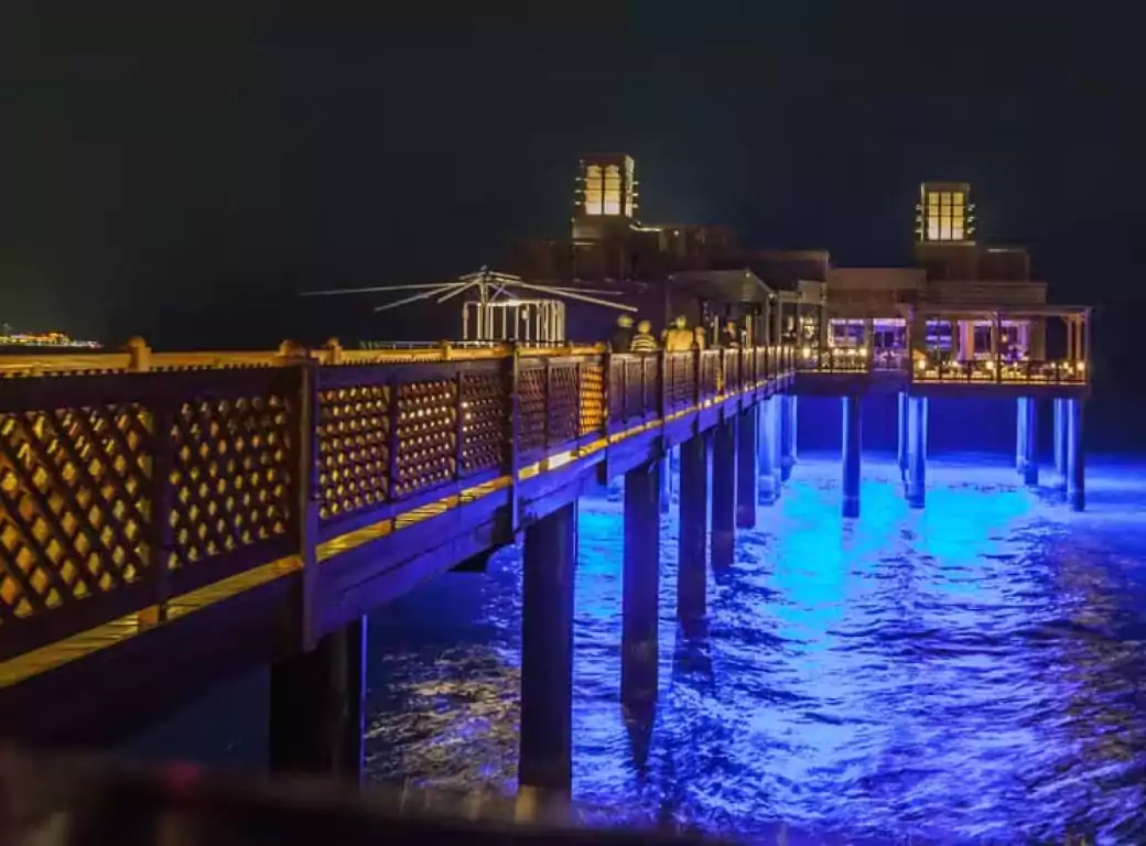 Dine at Dubai's most romantic restaurants this date night. Some of the best date night venues are: Pierchic, Blind Tiger, and Ossiano. Find the full list here.
