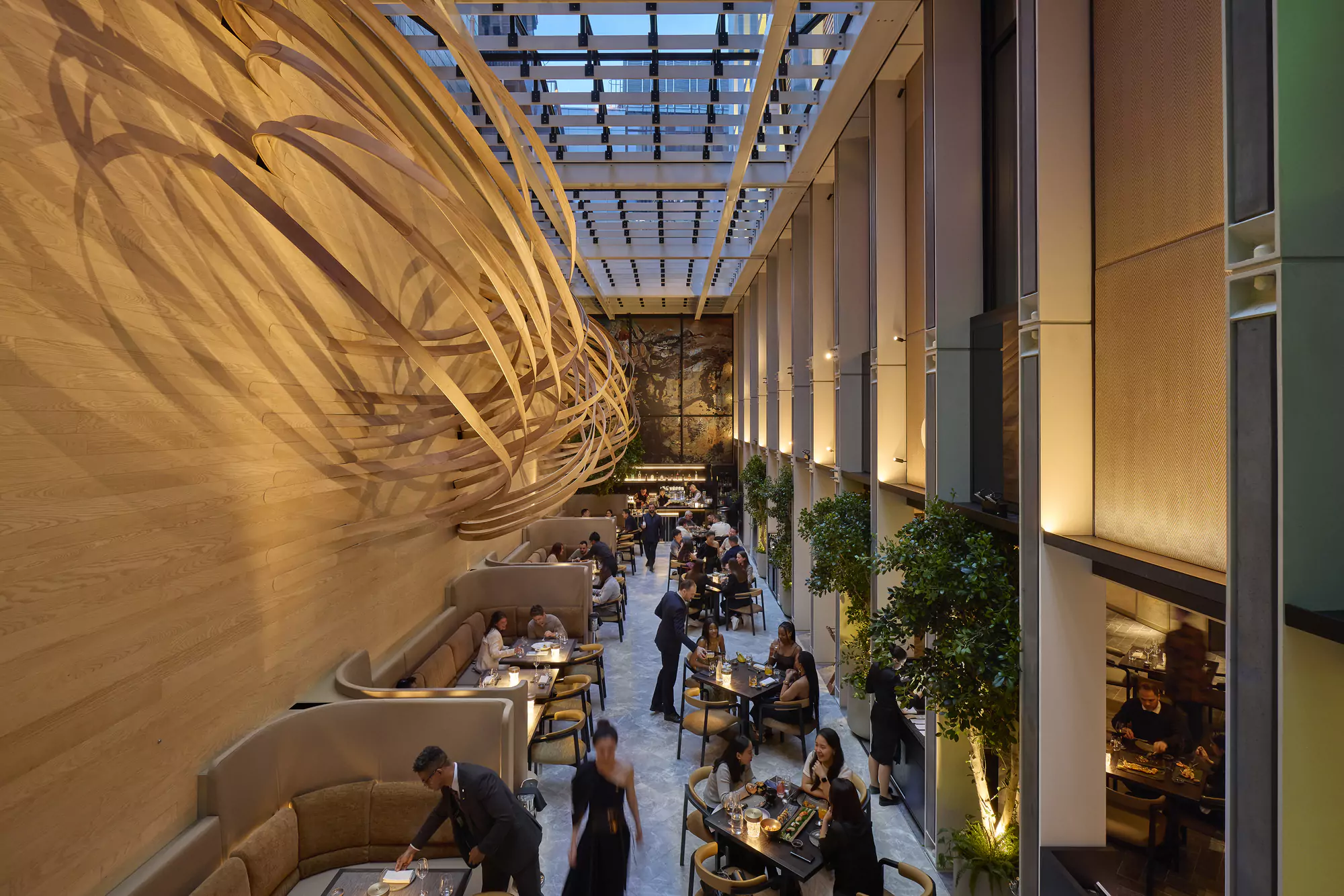 Modern interpretation of Japanese cuisine, perfect for business meetings