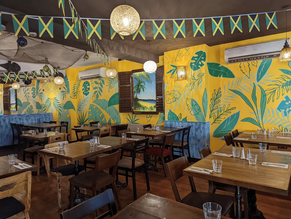 Ma Petite Jamaica serves up the best Caribbean food in London with a classic Jamaican jerk chicken that’s slow-cooked in the jerk pit for up to five hours.