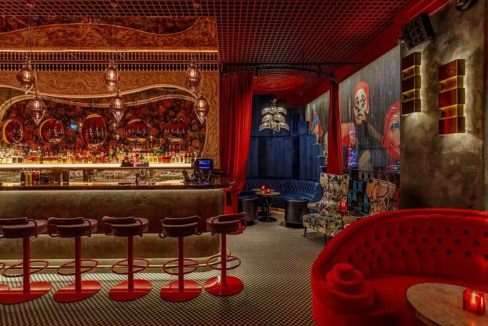 Awards winning Soho Cocktail bar. The cocktail bar features bespoke cocktails that champion the familiar and the novel, suitable for every occasion