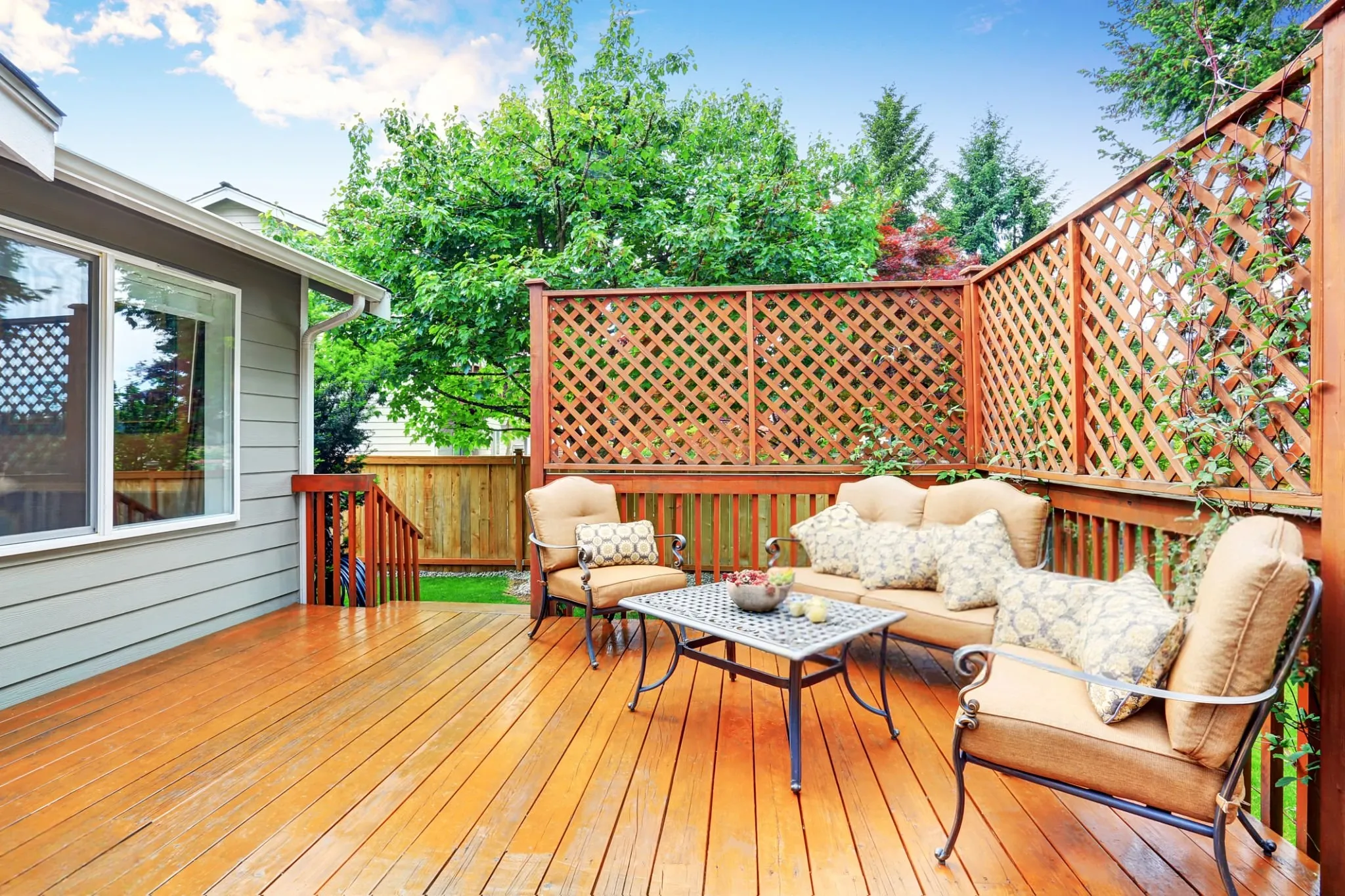Completed deck and patio build in Annapolis, MD