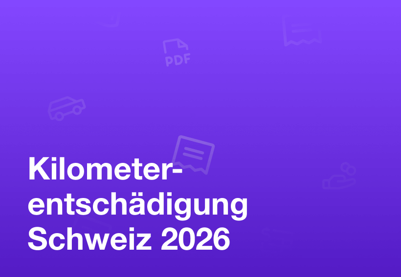 Kilometerentschädigung Schweiz 2026
