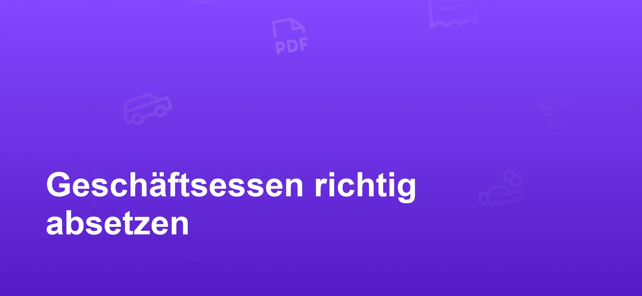 Grosses Bild unter der Überschrift des Blog Posts