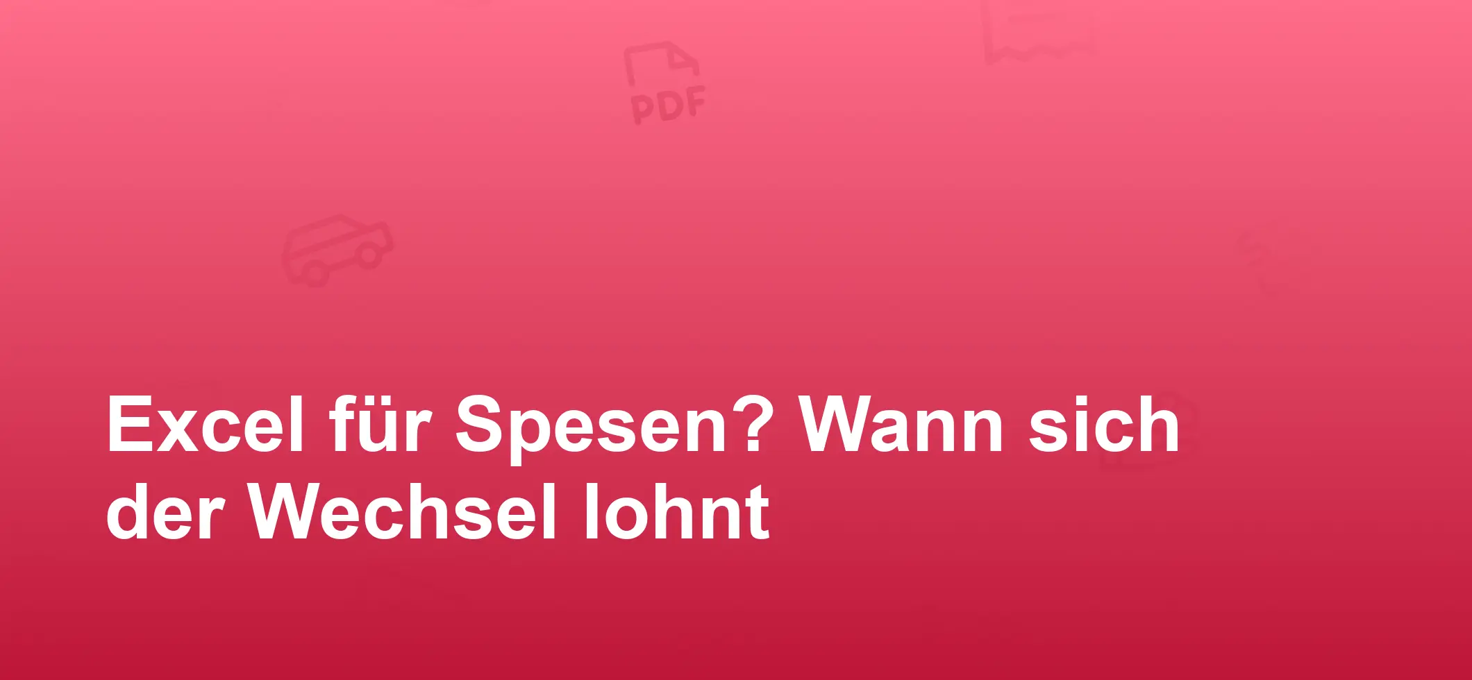 Grosses Bild unter der Überschrift des Blog Posts