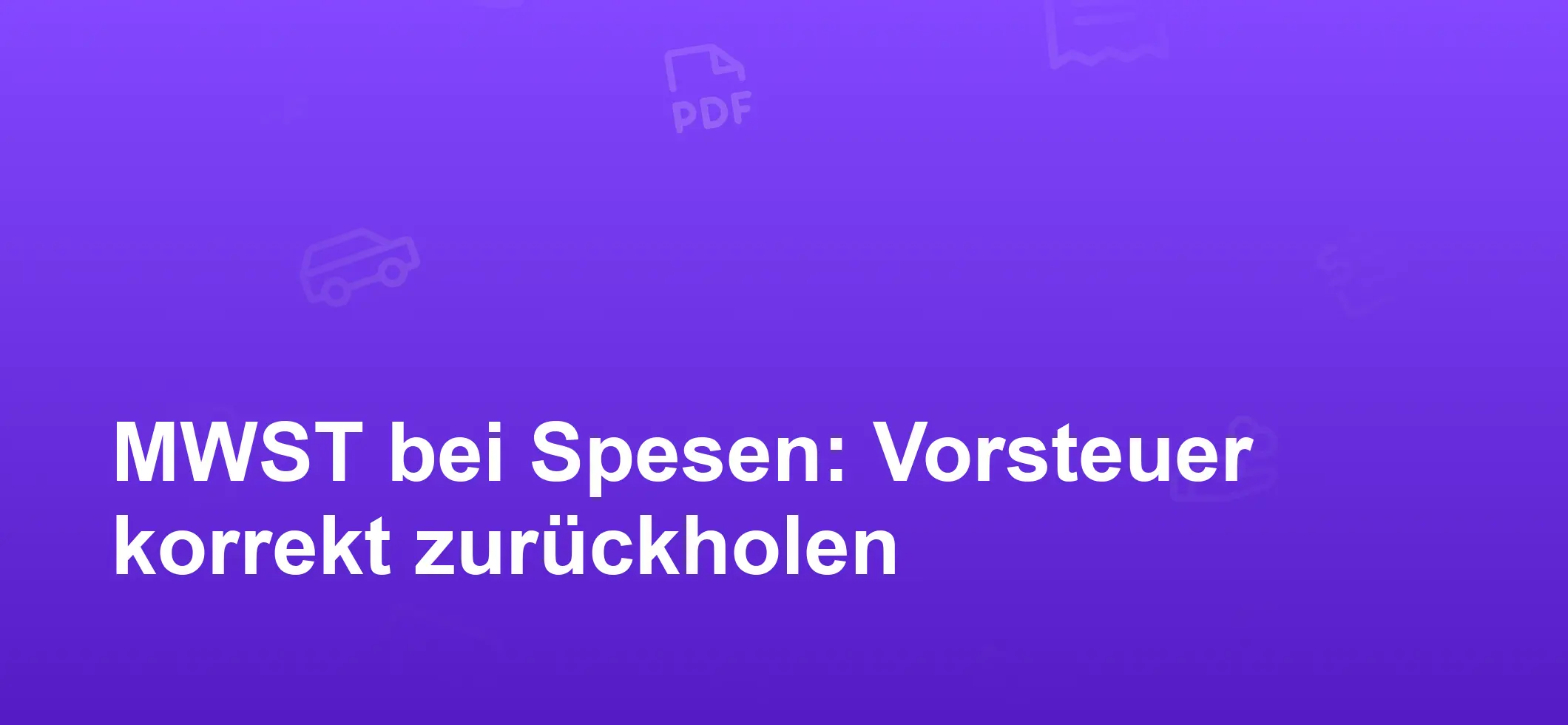 Grosses Bild unter der Überschrift des Blog Posts