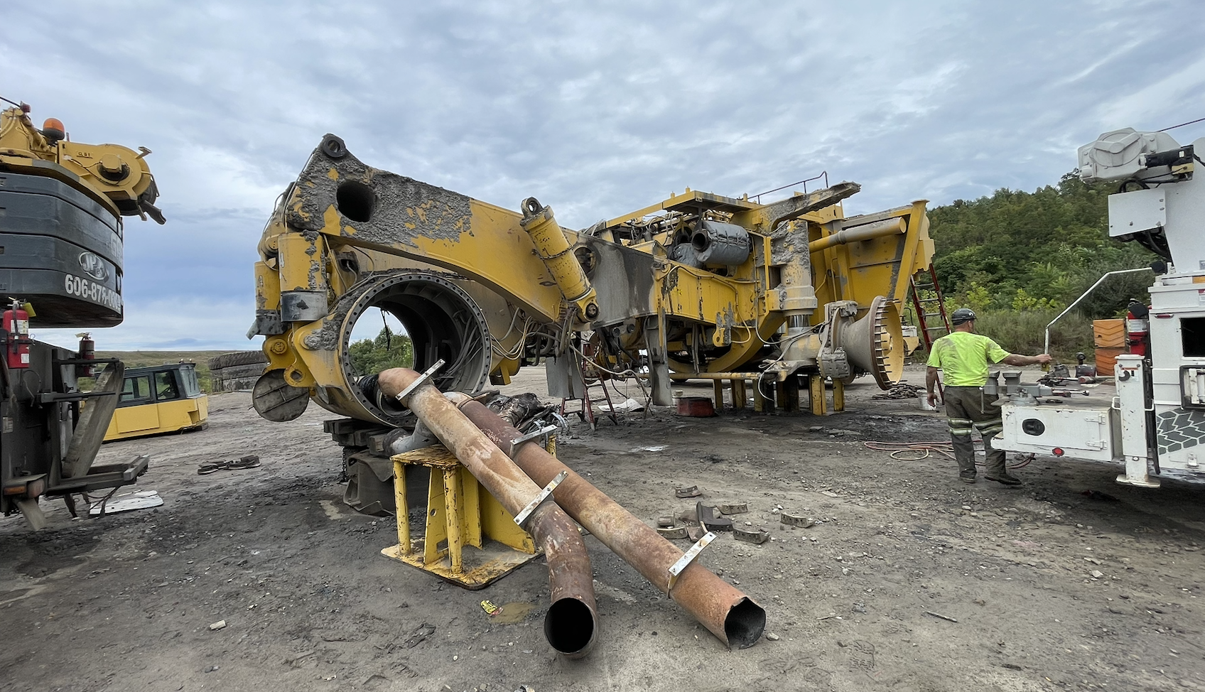  Komatsu 730E Teardown & Export Prep  