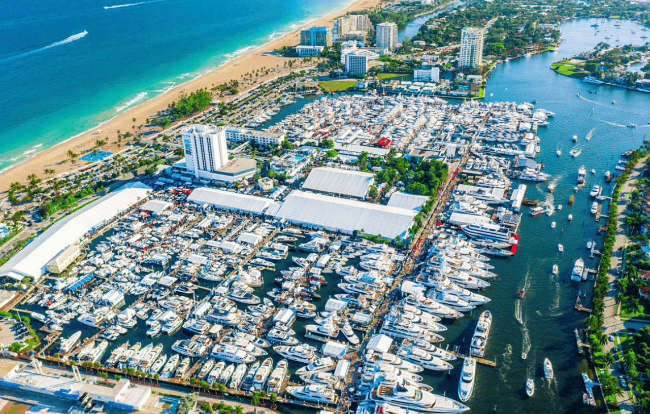 Fort Lauderdale International Boat Show featuring Valiatt luxury yachts in Florida