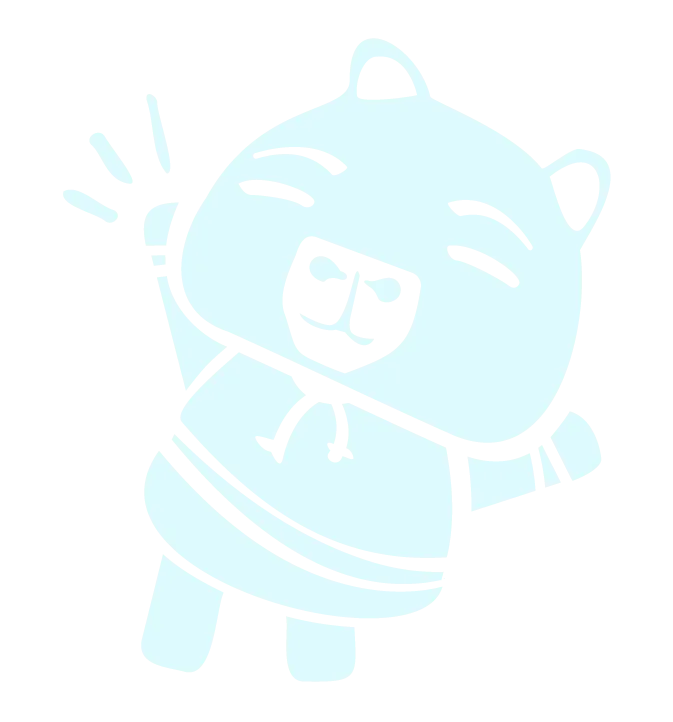 A cute capybara waving hello