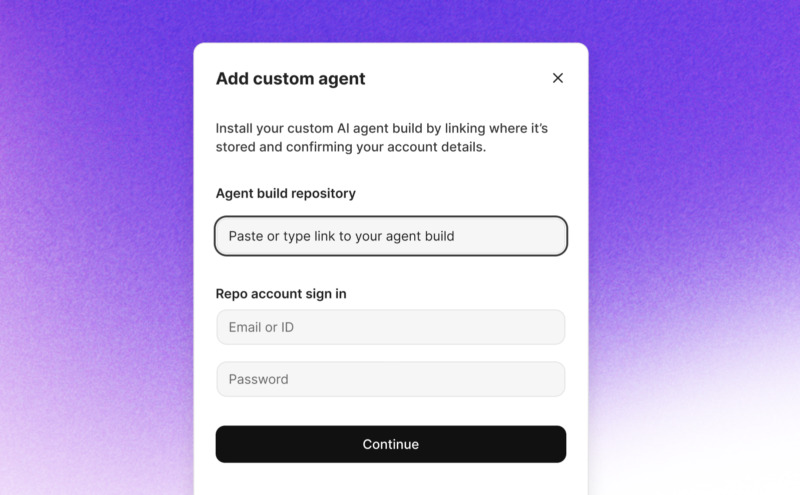 Organizations can add their own custom agents to share with their employees.
