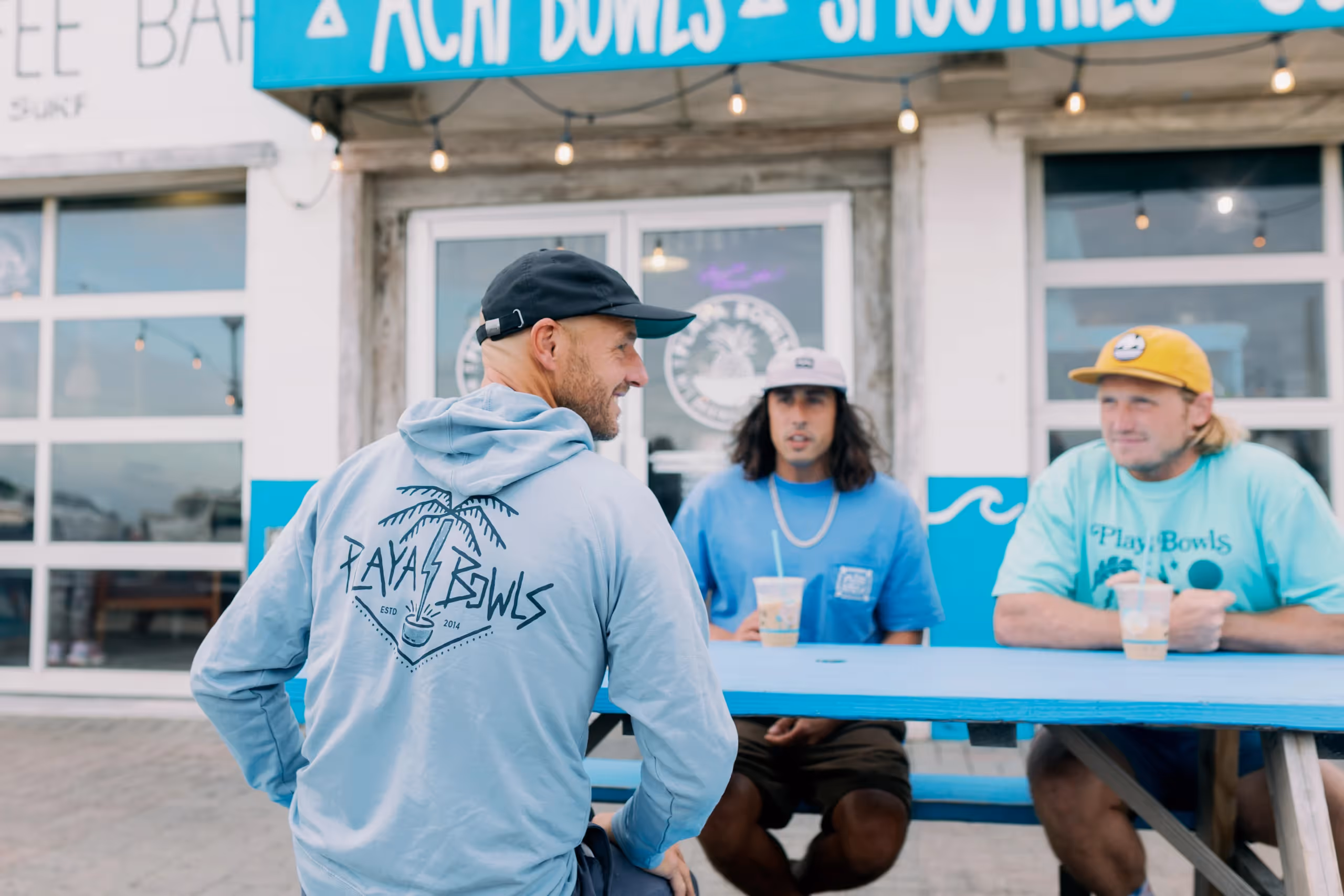 Playa Bowls Lightning Palm Zip Up