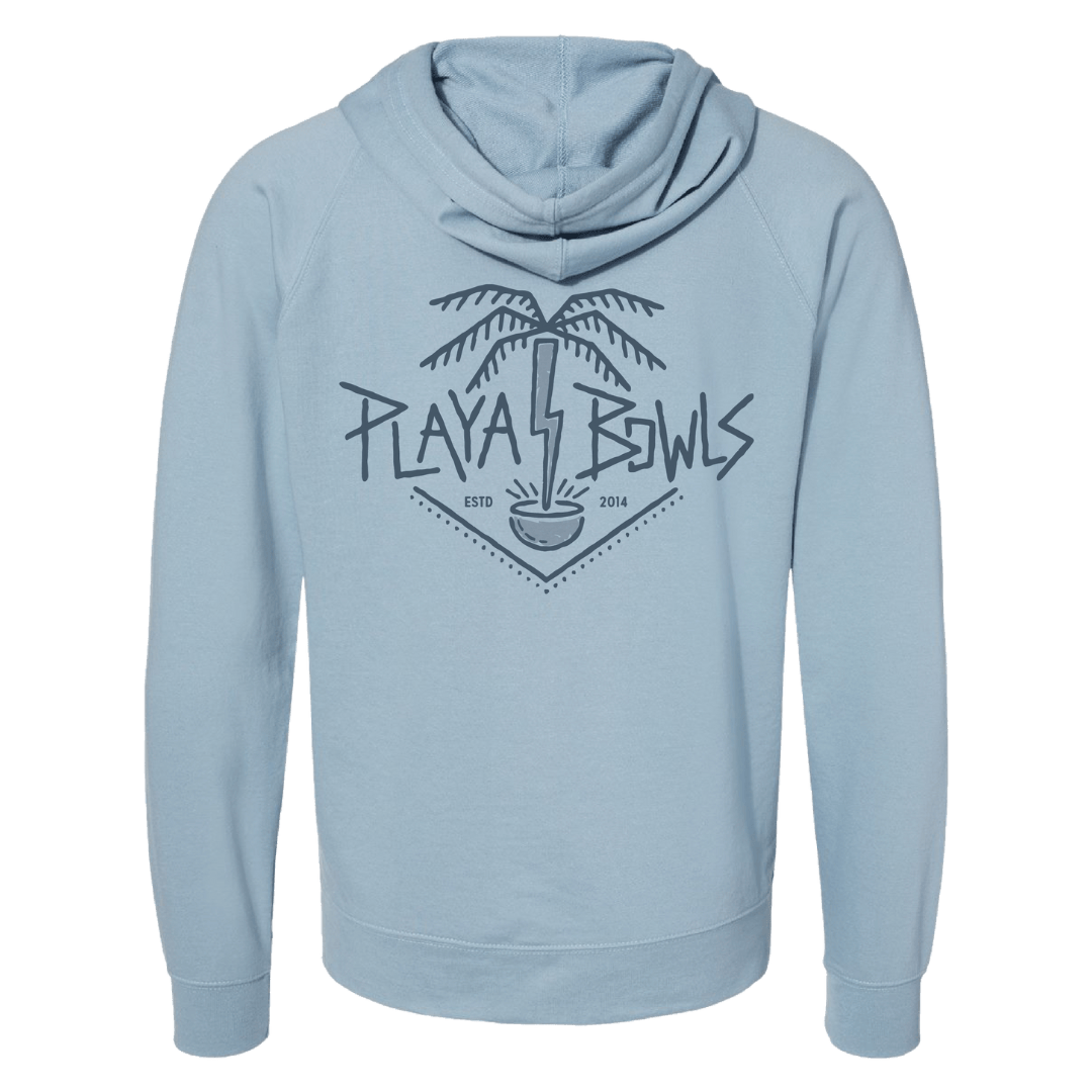 Playa Bowls Lightning Palm Zip Up