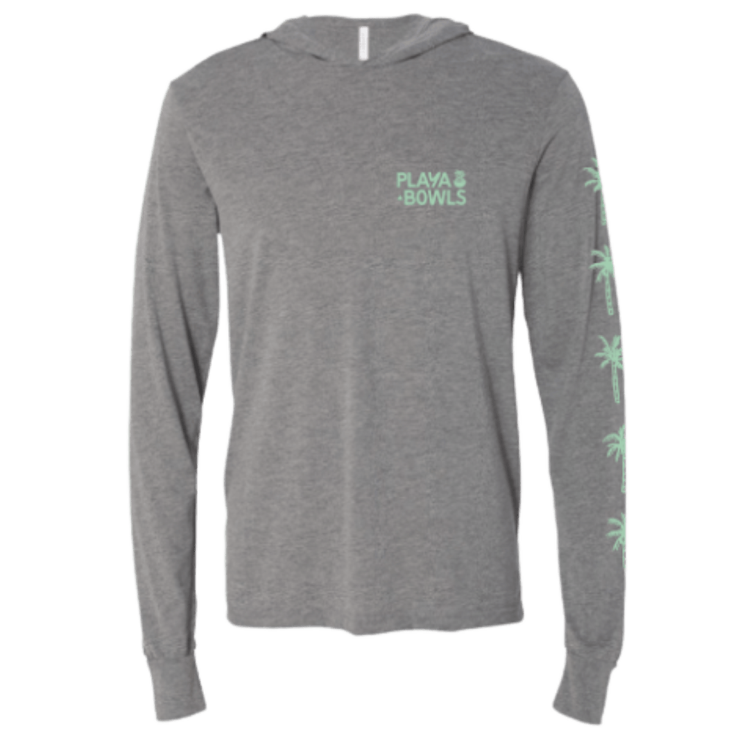 Playa Bowls Stacked Palms Hooded Tee
