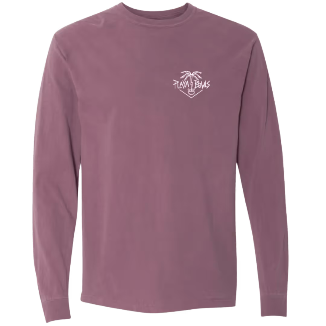 Playa Bowls Lightning Palm Long Sleeve Tee