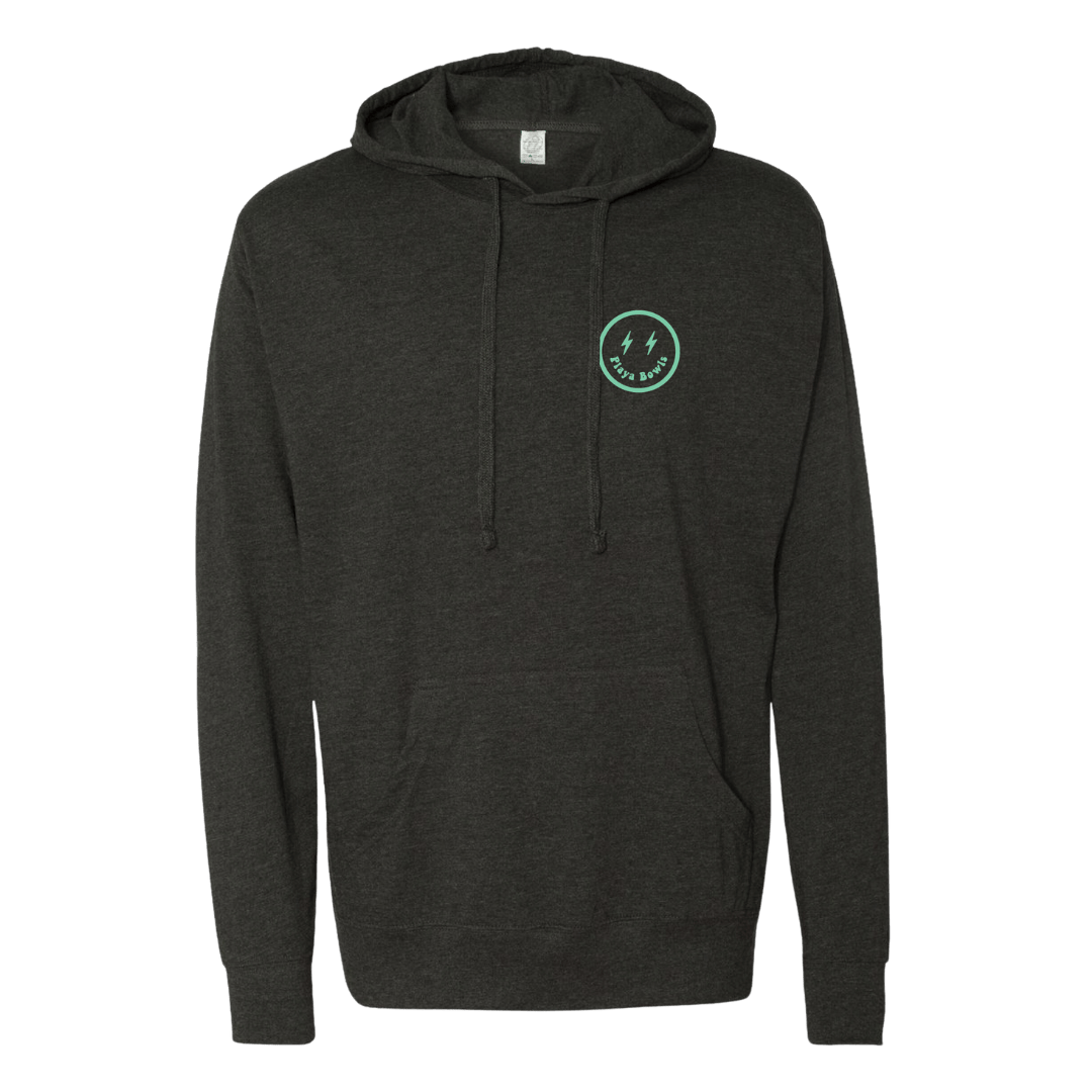 Playa Bowls Checkerboard Smiley Hooded Long Sleeve