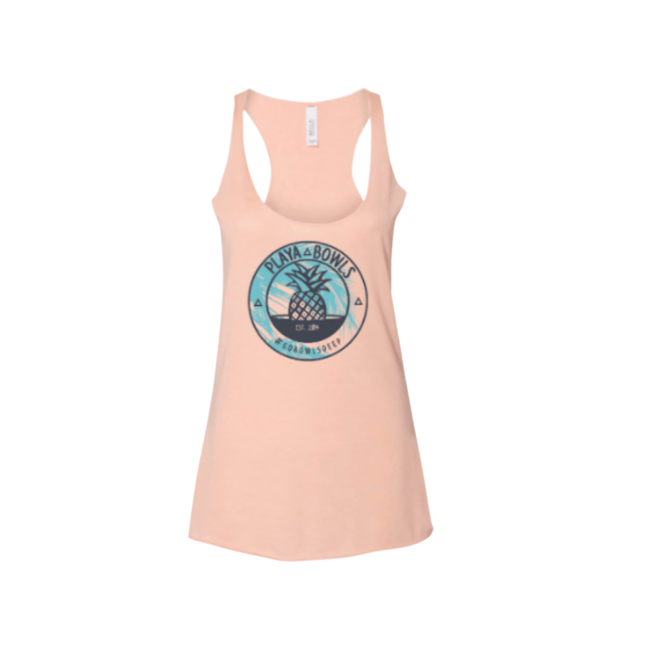 Playa Bowls Peach Palm Racerback