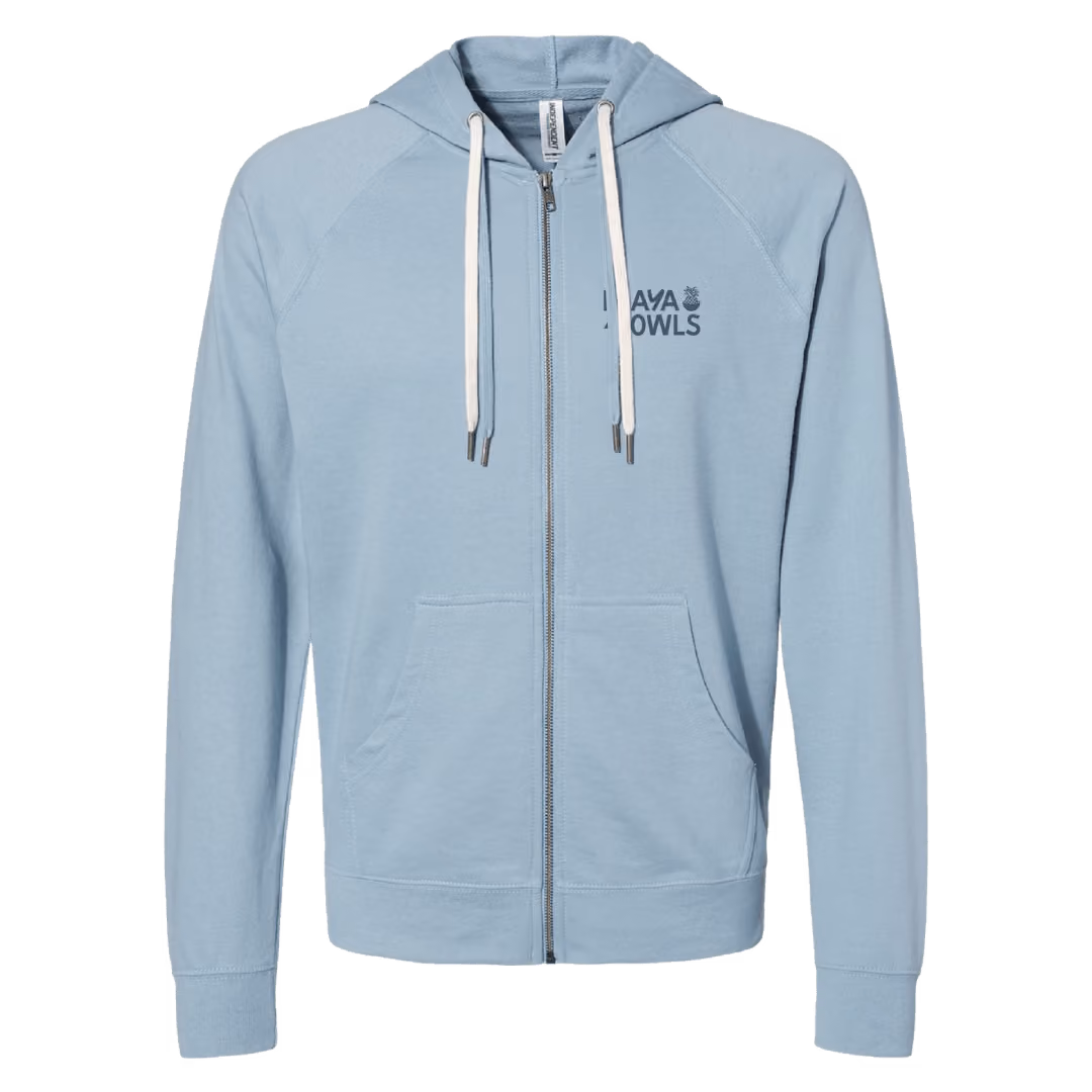 Playa Bowls Lightning Palm Zip Up
