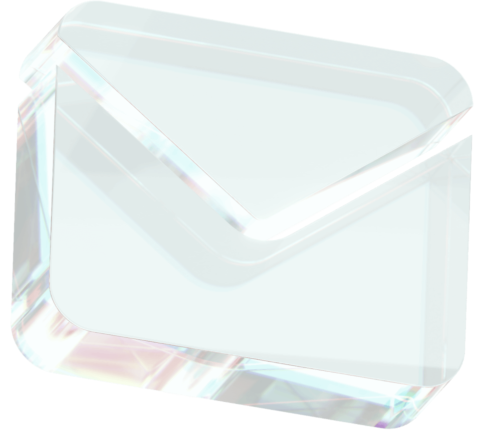 Crystal Email Icon Techpay Webflow Template | BRIX Template