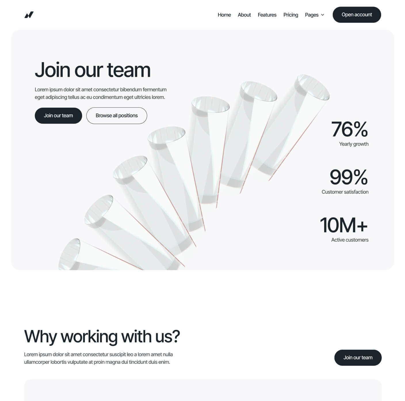 Cardpay - Careers Page - Bank Webflow Template