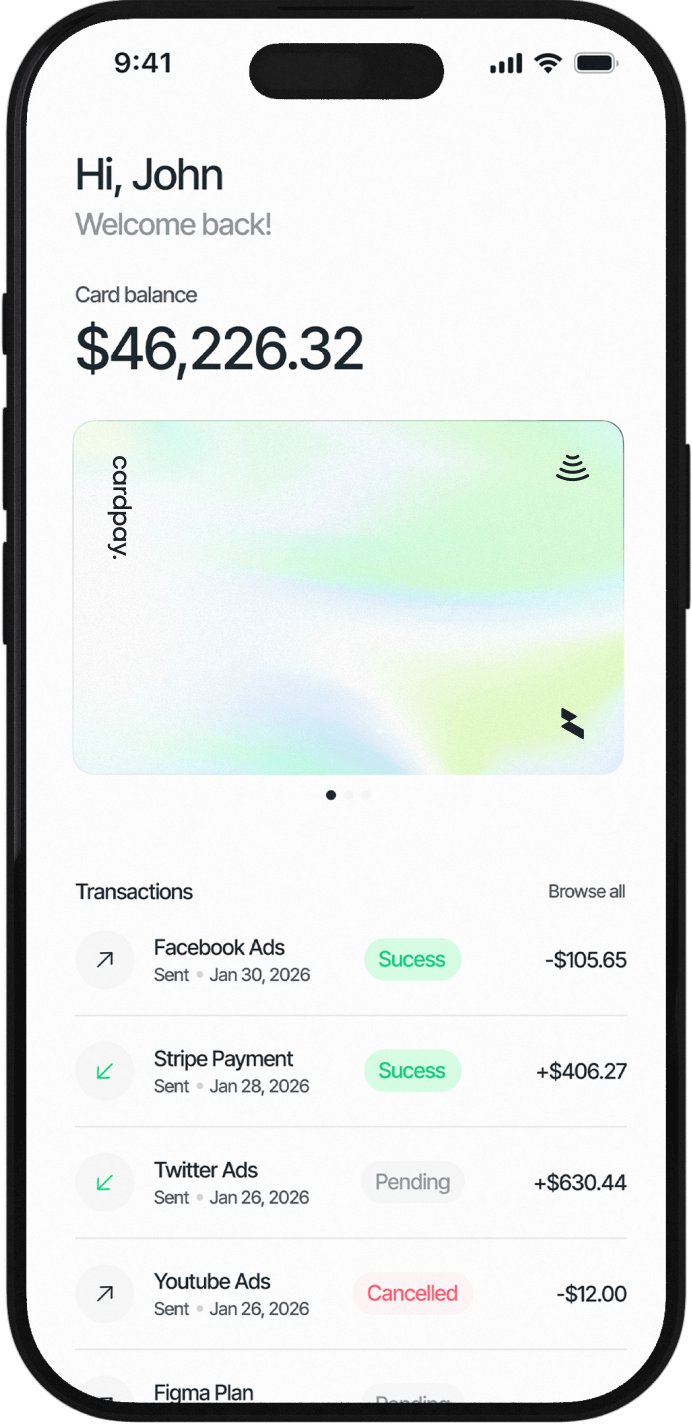 Protecting What Matters Most - Cardpay Webflow Template