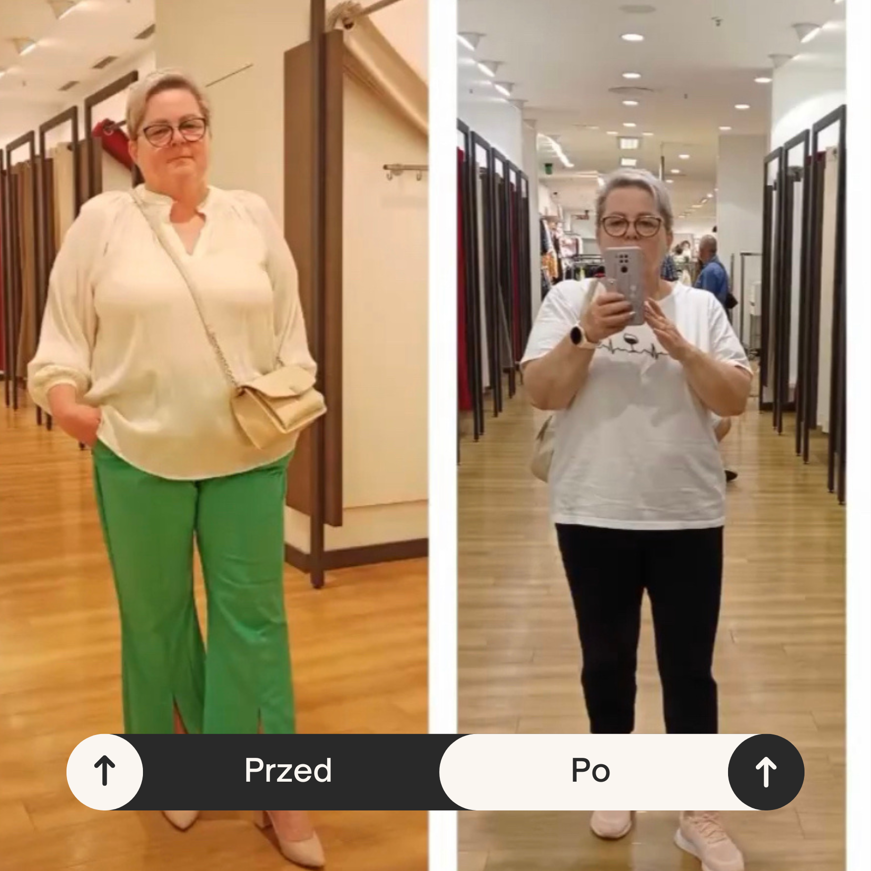 Metamorfoza 31 - przed i po