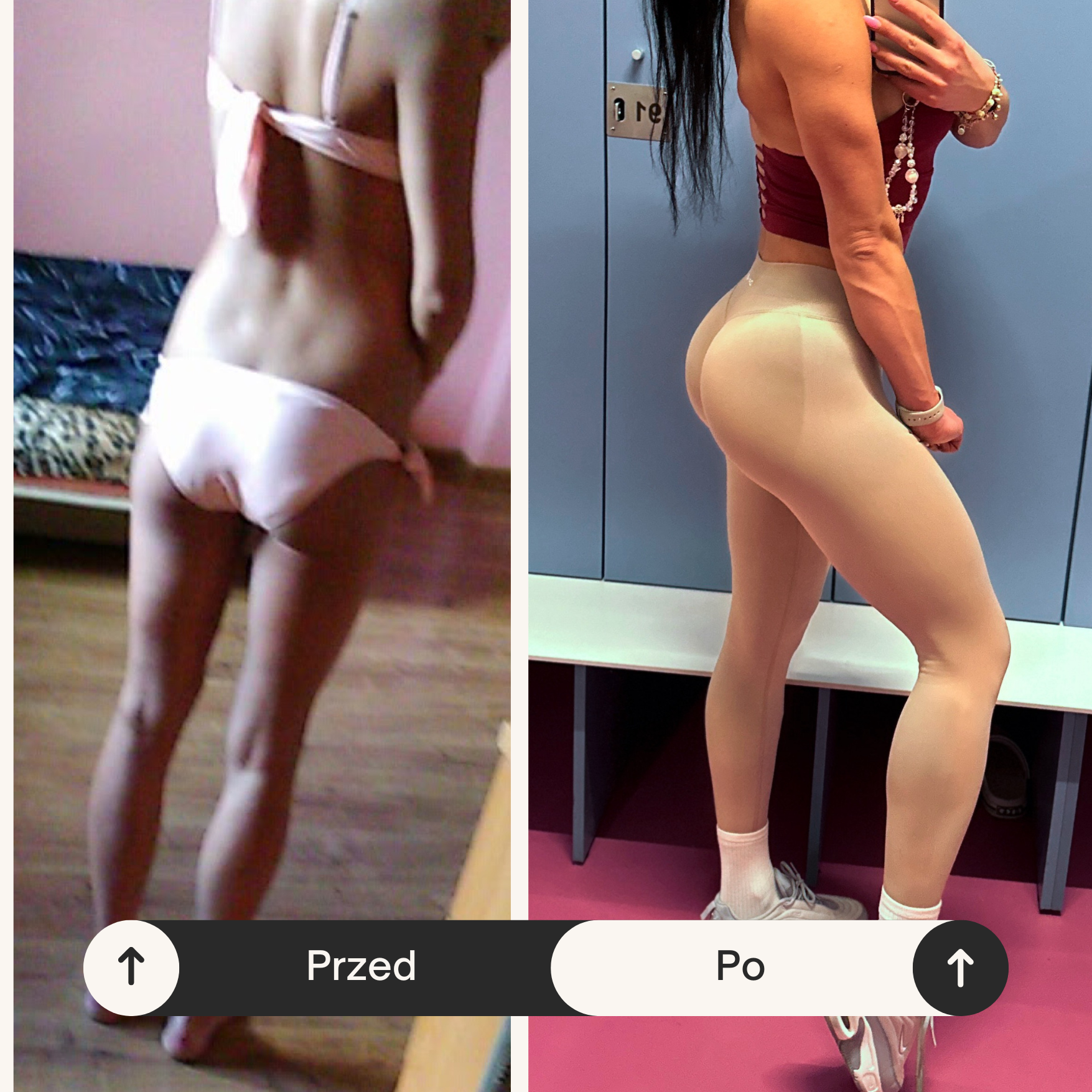 Metamorfoza 34 - przed i po