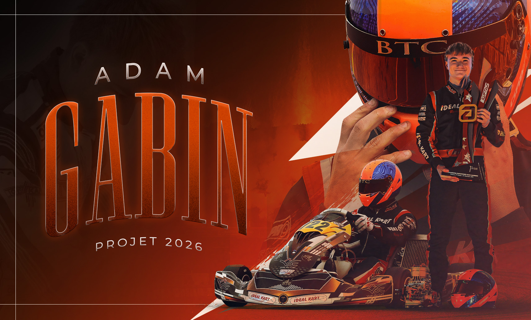 Dossier de sponsoring – Adam Gabin