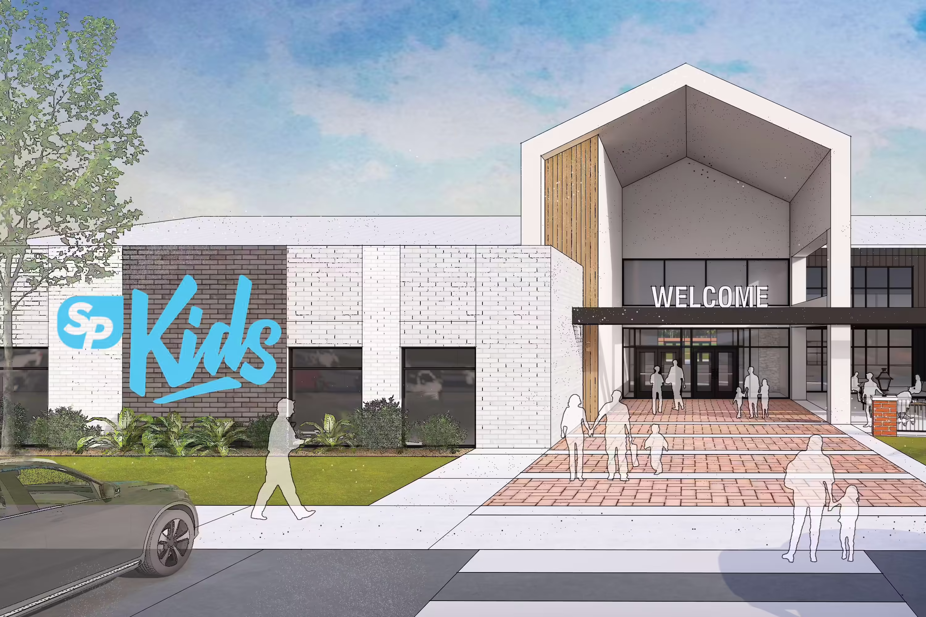 image of a live performance at the park (for an amusement park)