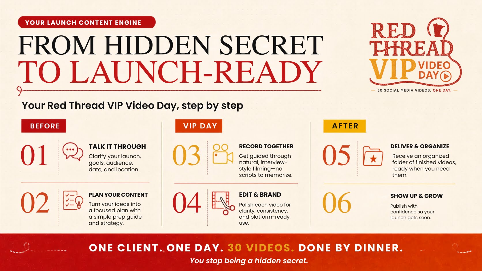 Red Thread VIP Video Day
