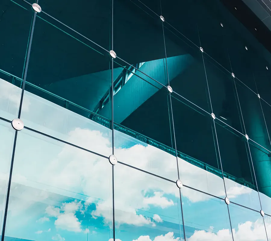 Hurricane impact windows Doral FL modern glass façade