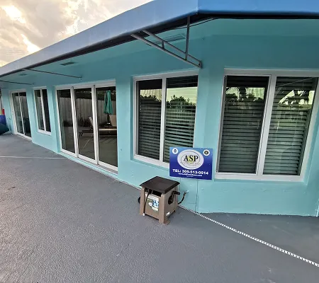 Impact windows Miami commercial property