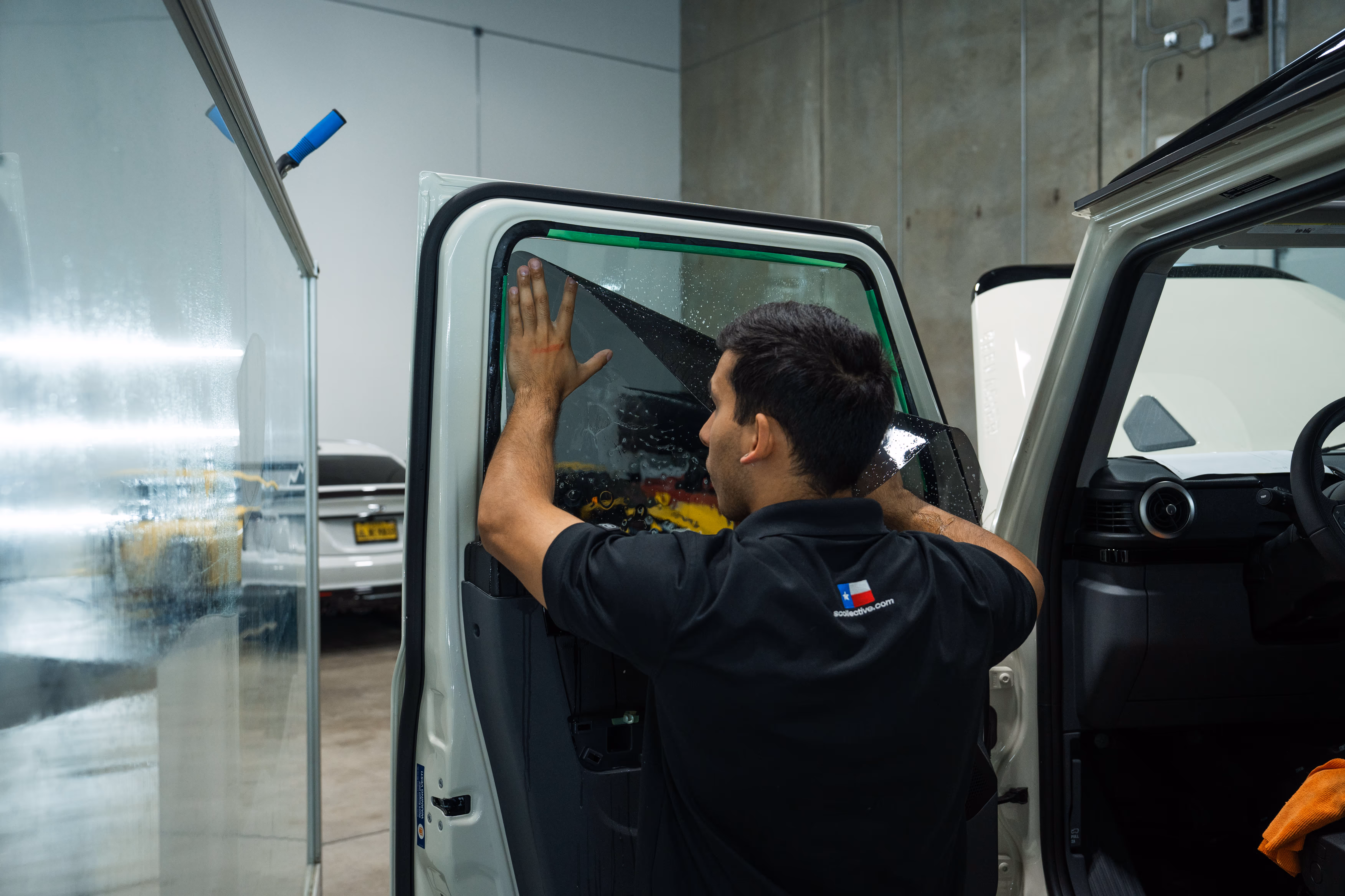 Window Tint service at S Collective