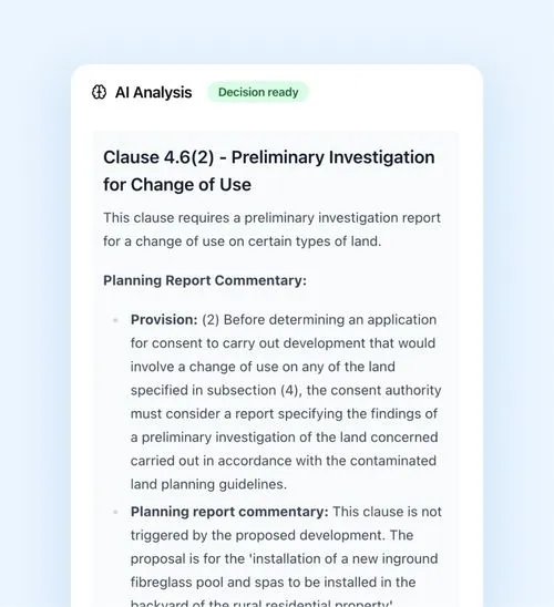 Visual of the Assess tool on mobile and it's user interface