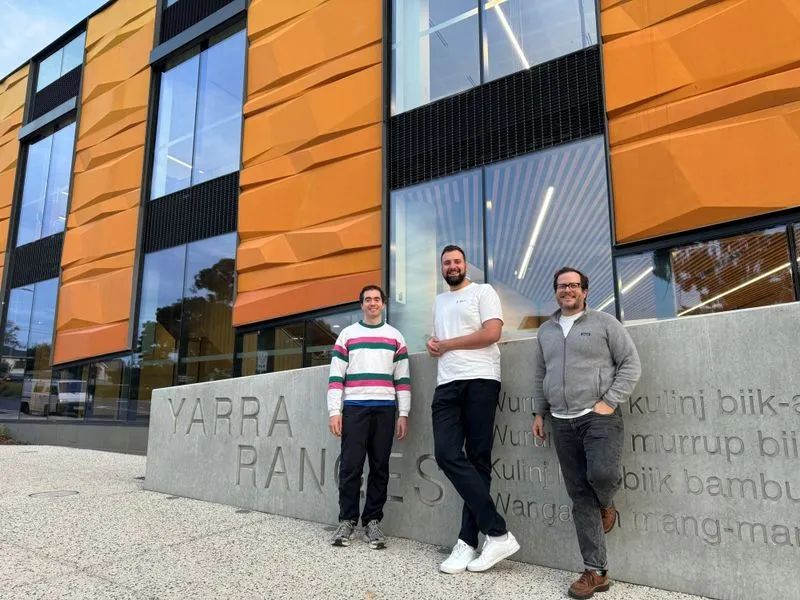 The myLot team at the Yarra Ranges council building