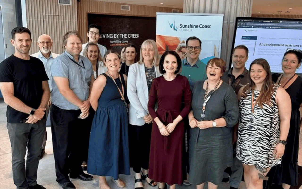 Image of myLot and Sunshine Coast Council team