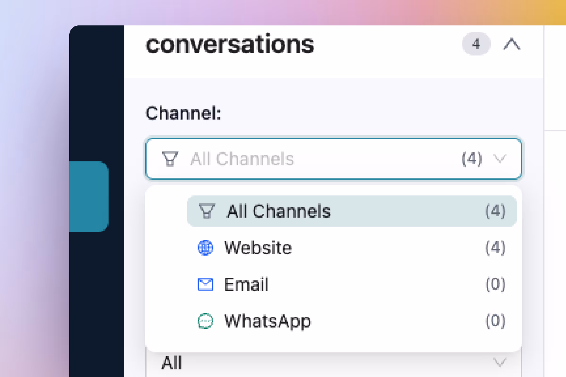 agent - all channels
