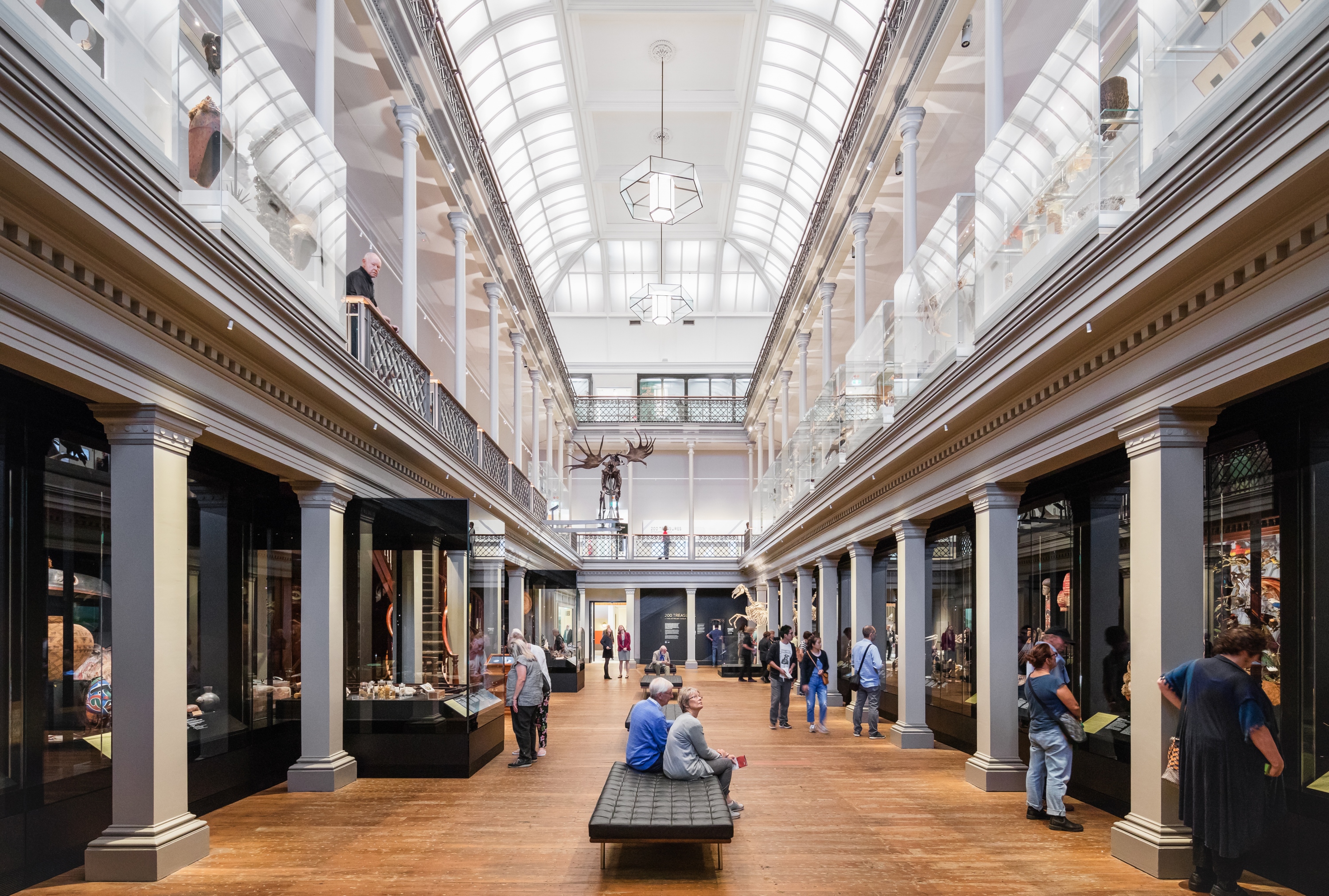 Long Gallery at the Australian Museum
