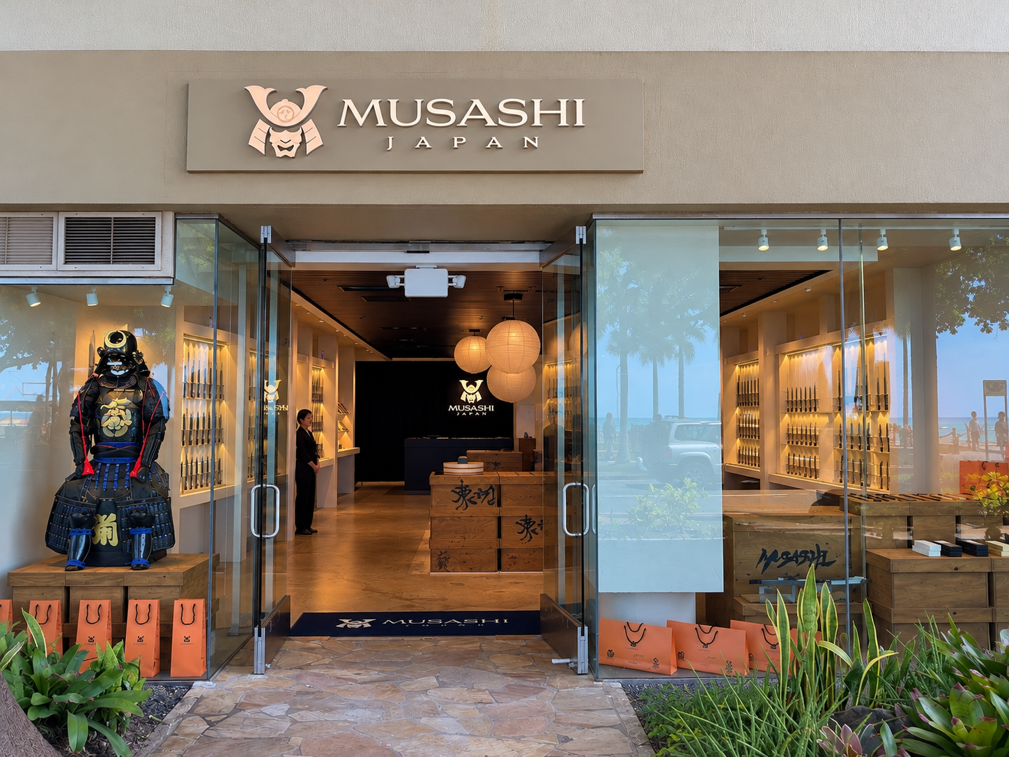 MUSASHI JAPAN、ハワイ・ワイキキに新店舗をグランドオープン─南国のリゾート地から日本の職人技を世界