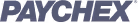 Paychex logo with SimerVirens corporate branding in blue-gray colors