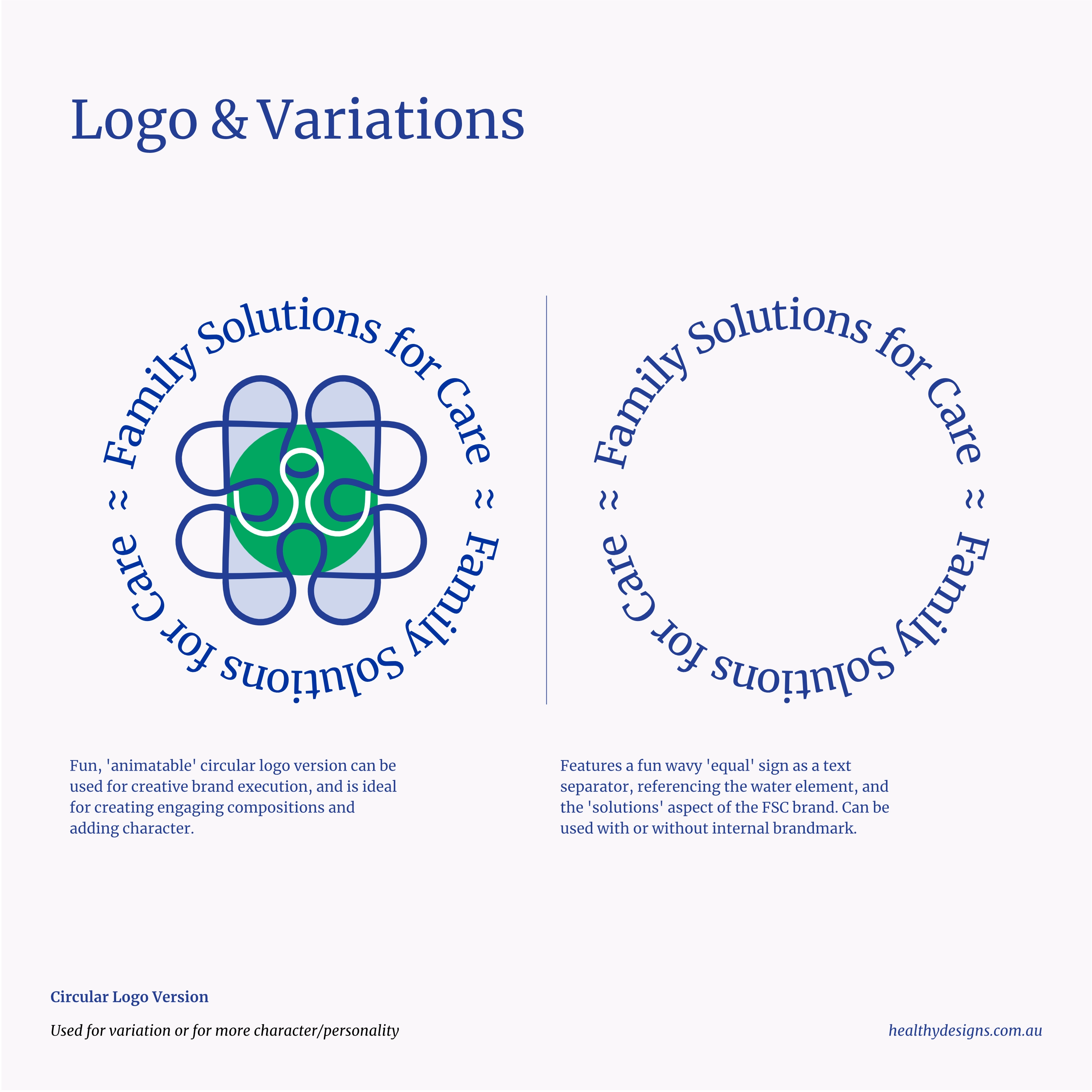Brand Vision Showcase (logo & variations page 3)