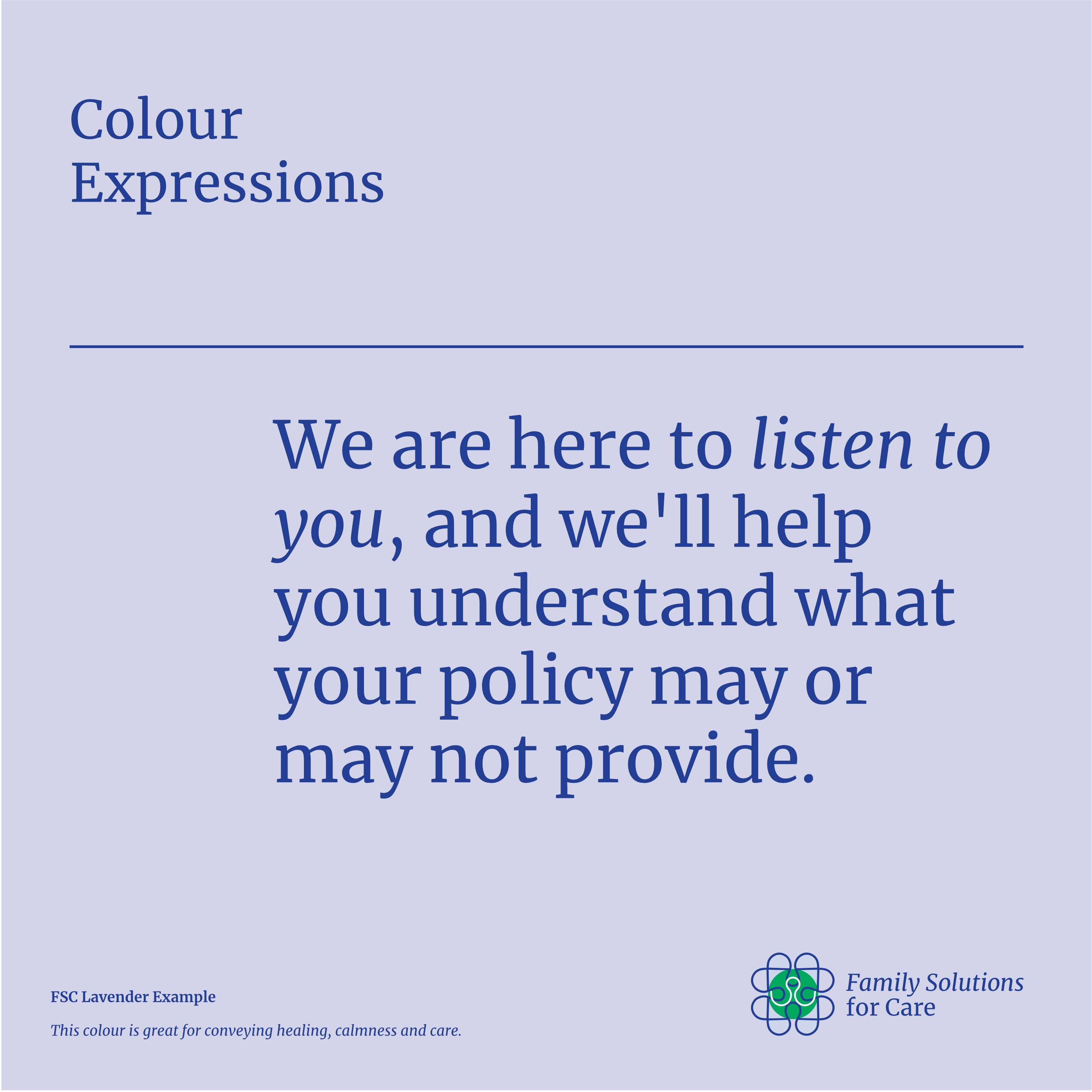 Brand Vision Showcase (colour expressions page)