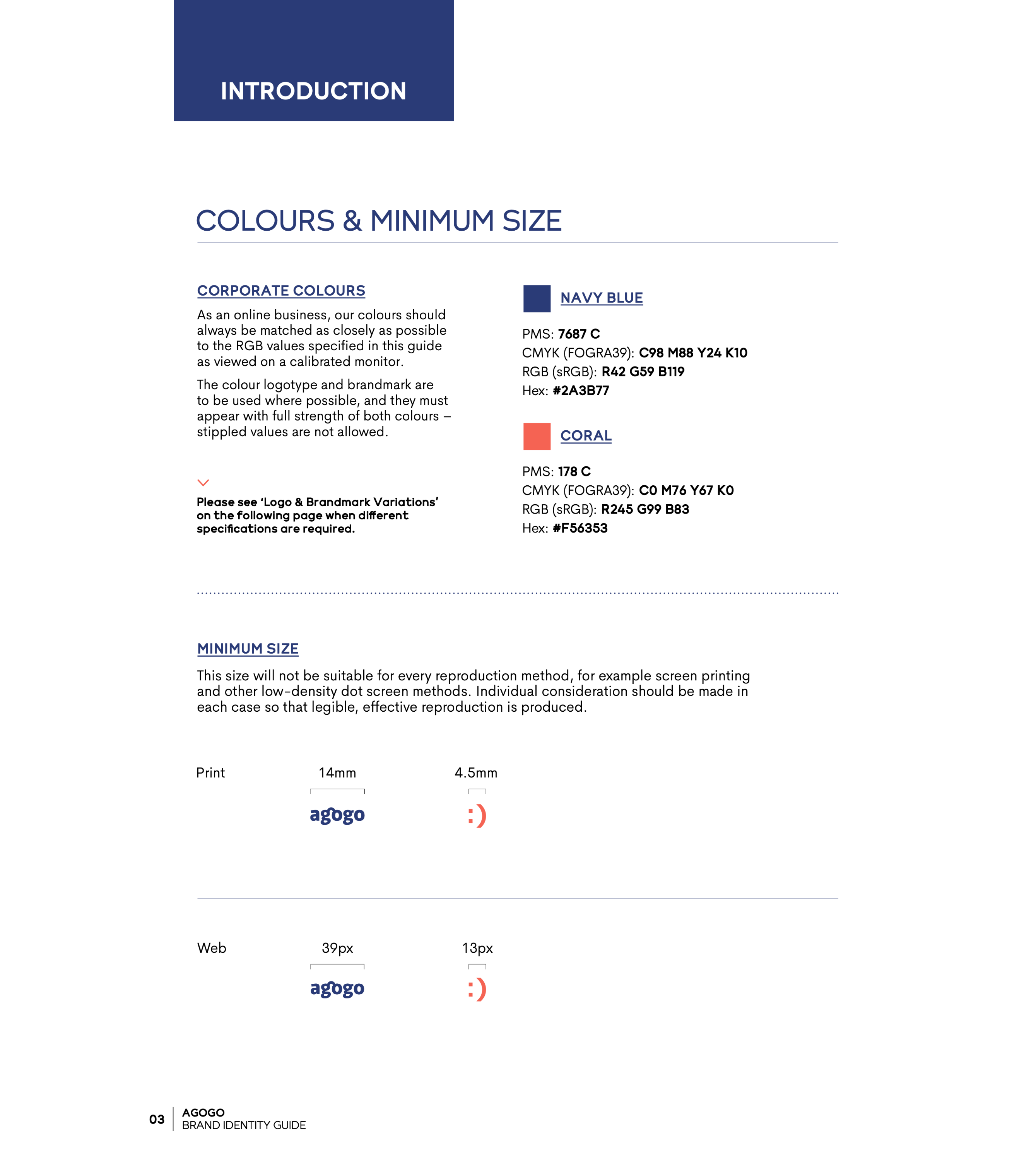 Agogo Style Guide (page 3)