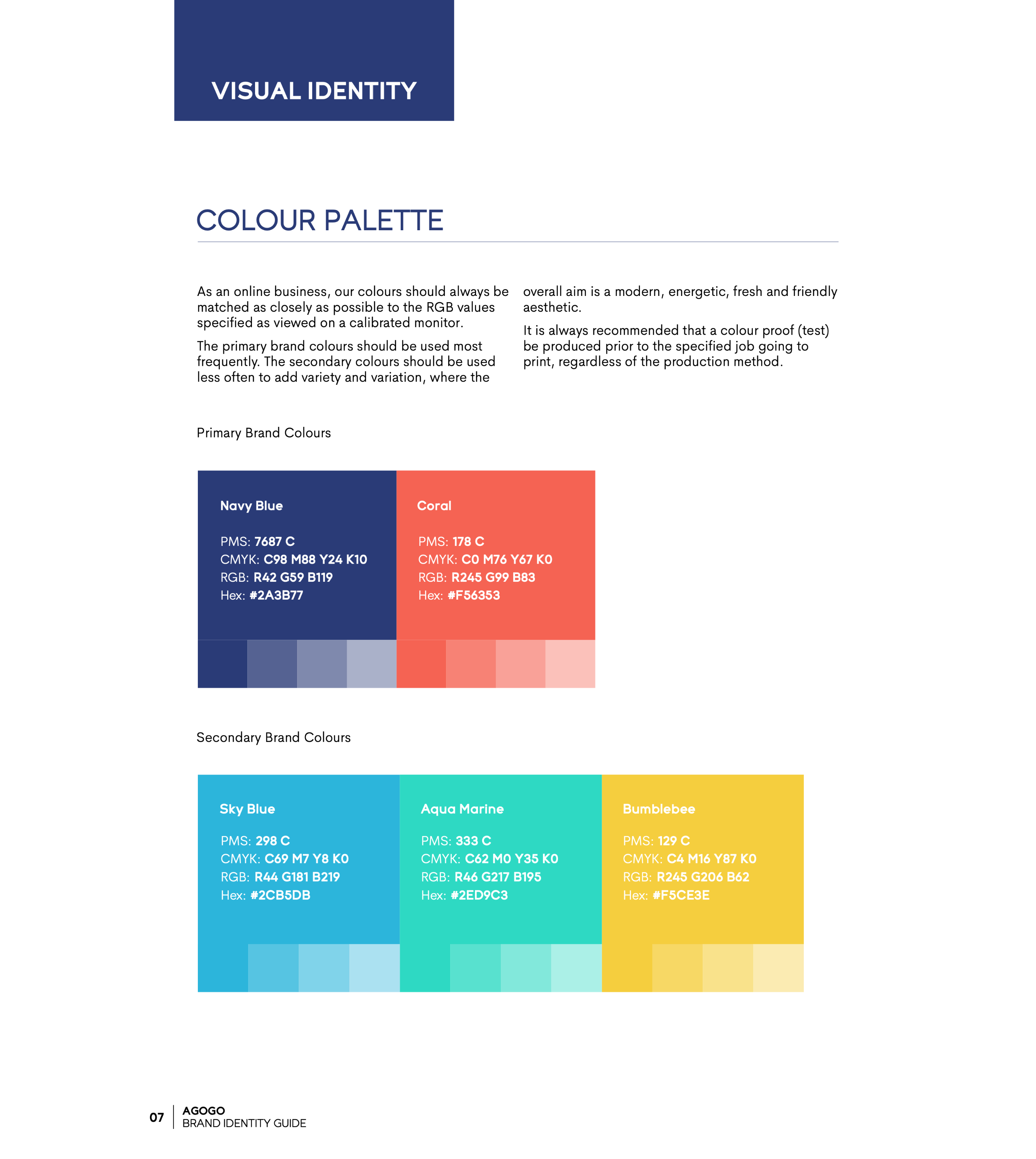 Agogo Style Guide (page 6)