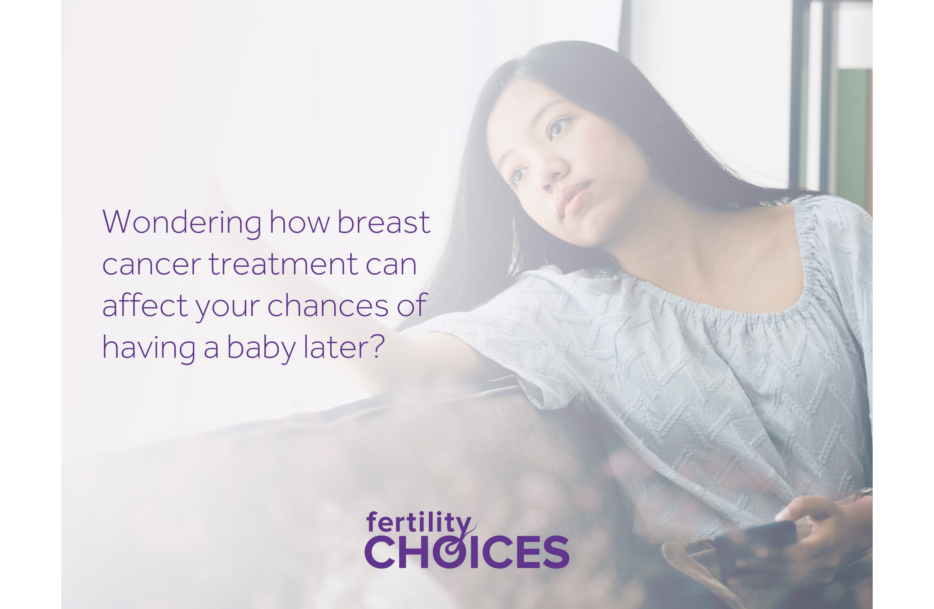 Fertility Choices web graphic design