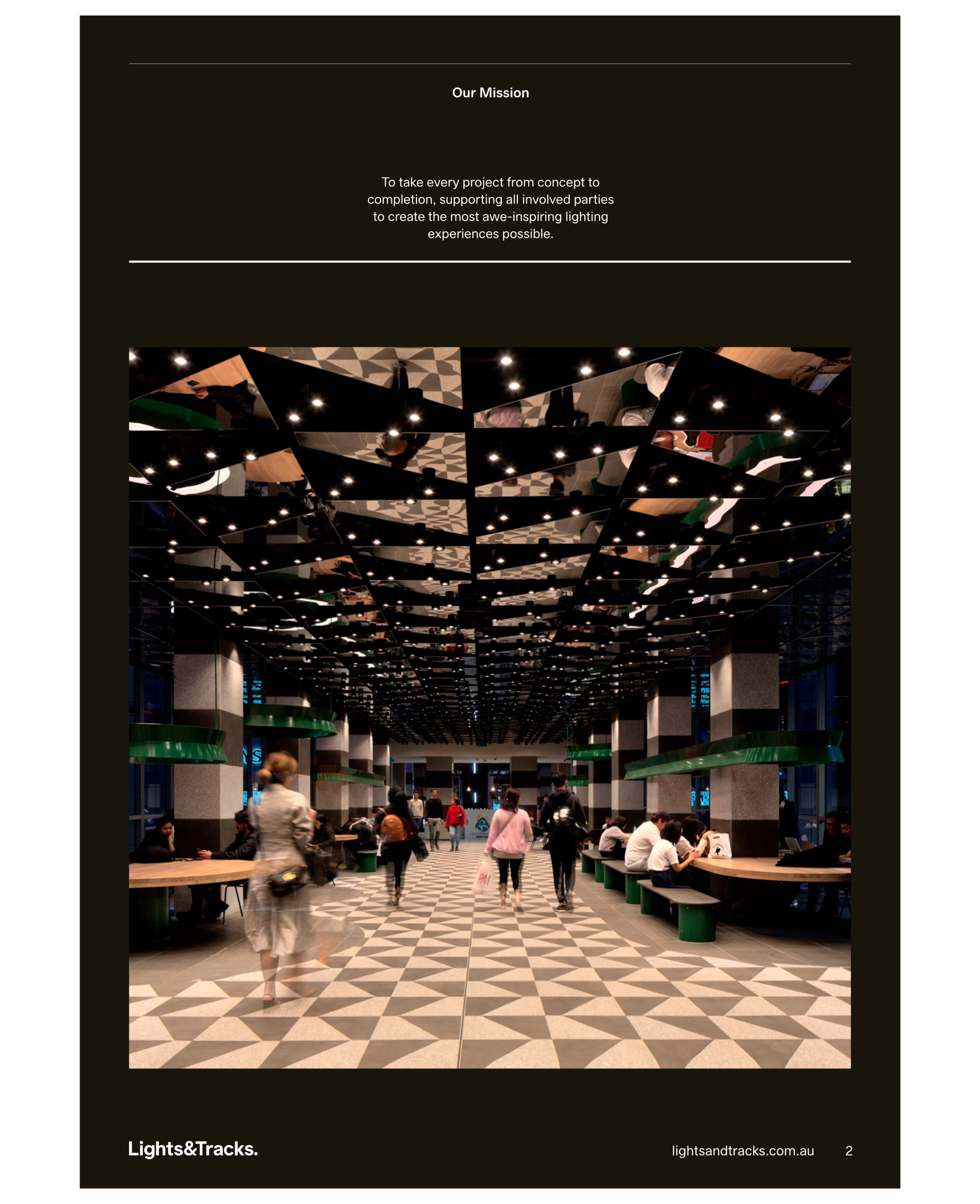 Lights&Tracks Corporate Profile (page 2)