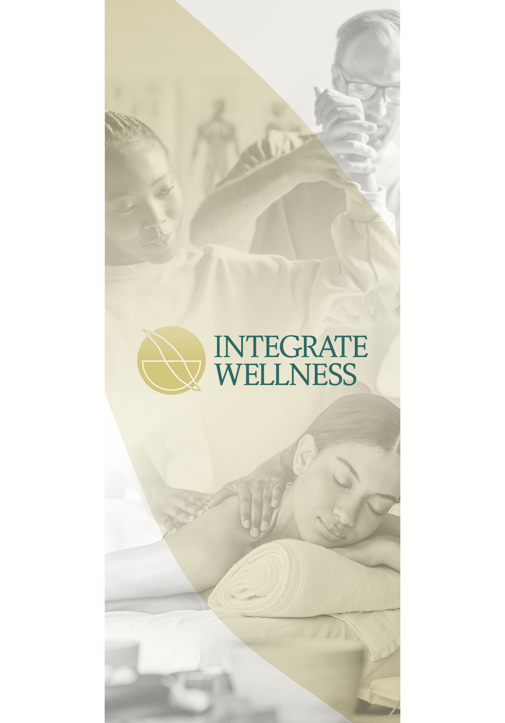 Integrate Wellness pull-up banner design