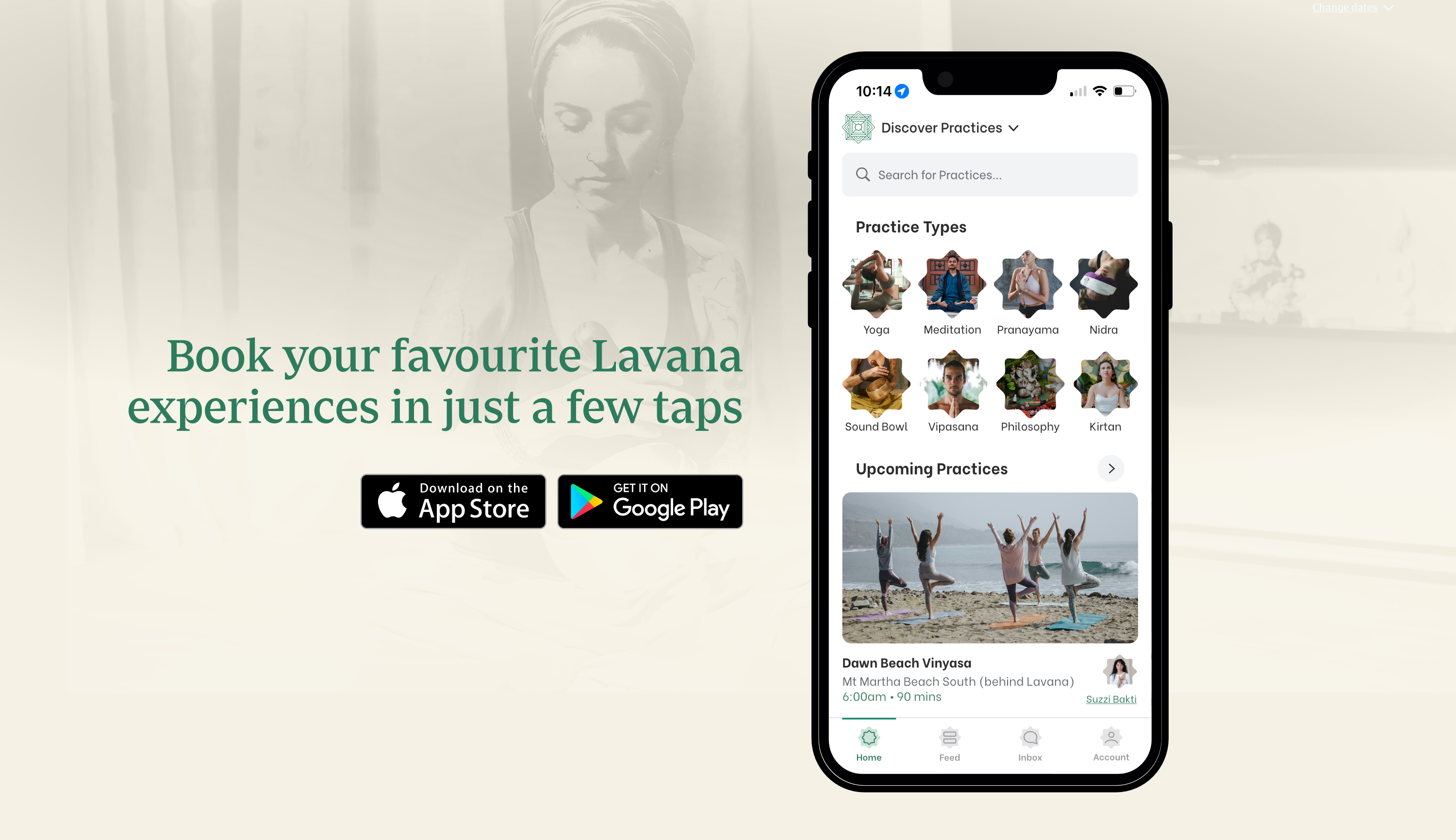 Mobile app UX design & promotional graphic