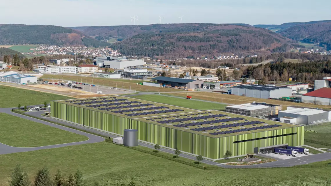 AvanLog stattet LIP Logistikimmobilie in Reutlingen mit Photovoltaik aus